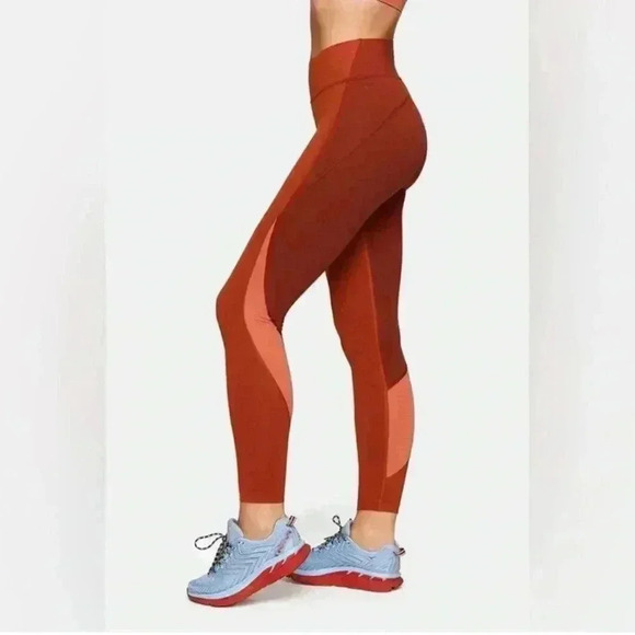 Outdoor Voices TechSweat 7/8 Zoom Red/Orange Leggings Size small - Picture 1 of 4